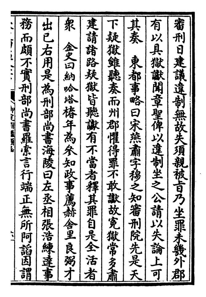 第八十一卷:刑部尚书(侍郎附)